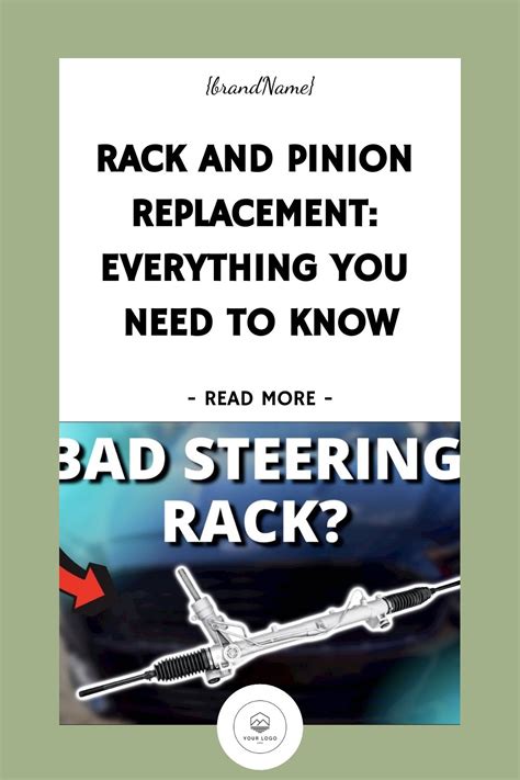 Rack And Pinion Replacement Everything You Need To Know Nel 2024