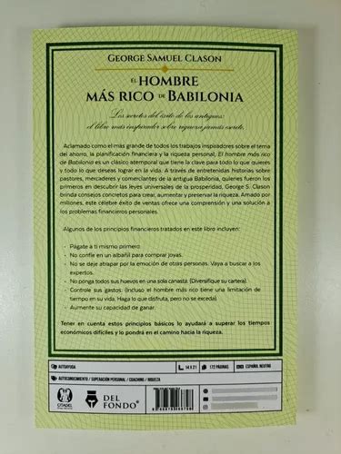 El Hombre Mas Rico De Babilonia George S Clason Cuotas sin interés
