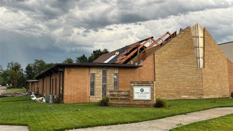 Great Bend residents clean up severe storm damage