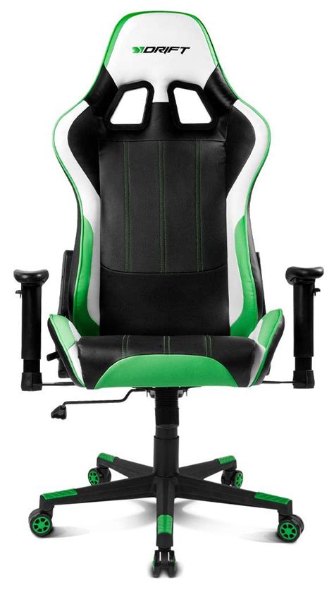 Silla Gaming Drift Dr Negra Verde Versus Gamers