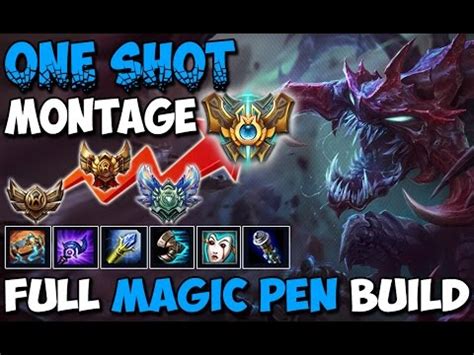 INSANE ONE SHOT CHOGATH MONTAGE SEASON 7 Full Magic Penetration New