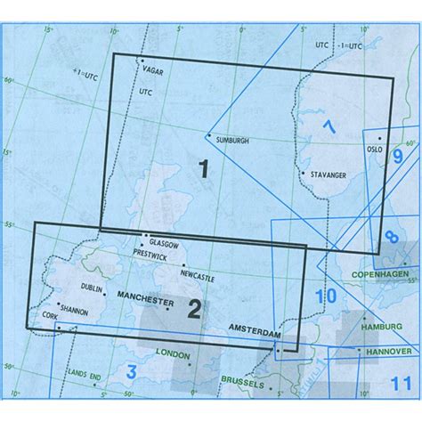 Jeppesen Europe Low Altitude Enroute Chart Chf