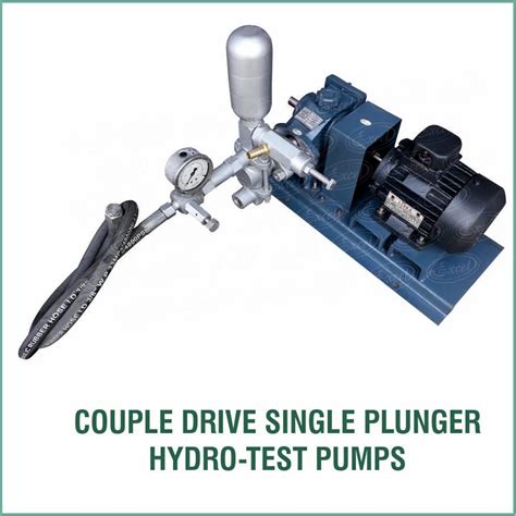 Motorized Hydro Test Pump Simplex Couple Drive Hydro Testing Pump