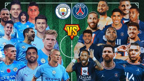 2023 Paris Saint Germain VS Manchester City 2023 11v11PSG VS M CITY