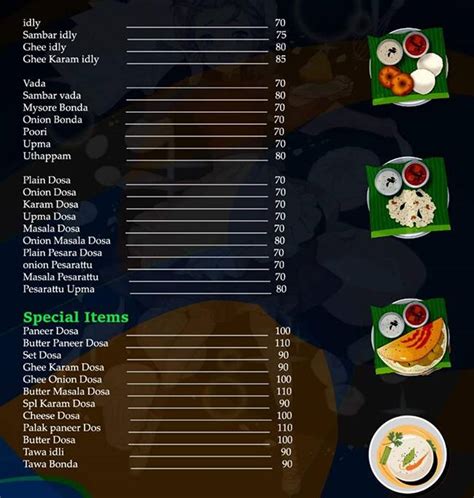 Menu Of Pikachu Tiffins Bachupally Hyderabad