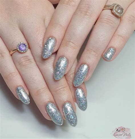 27 Gorgeous Silver Nail Designs For A Sleek Sophisticated Style