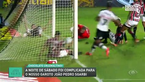 Zoeira Jogo Aberto Vasco goleia São Paulo e Sgarbi sofre no programa