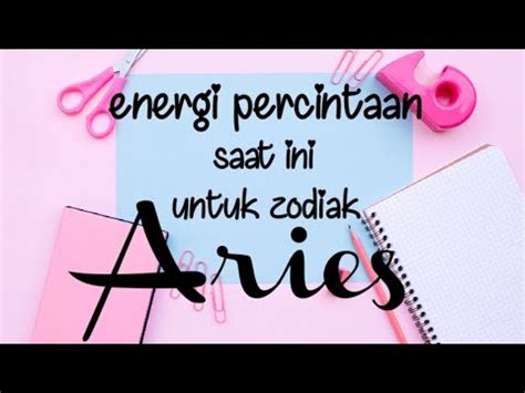 Energi Percintaan Aries Kamu Dan Dia Saling Merindu Tetapi Saling