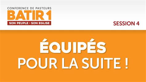 Batir Quip S Pour La Suite Conf Rence Internationale De