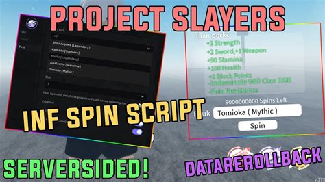 Paid Roblox Project Slayers Infinite Spin Script Hack Get Supreme Hot Sex Picture