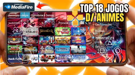 Top Melhores Jogos De Animes Para Ppsspp Psp Android Em Youtube