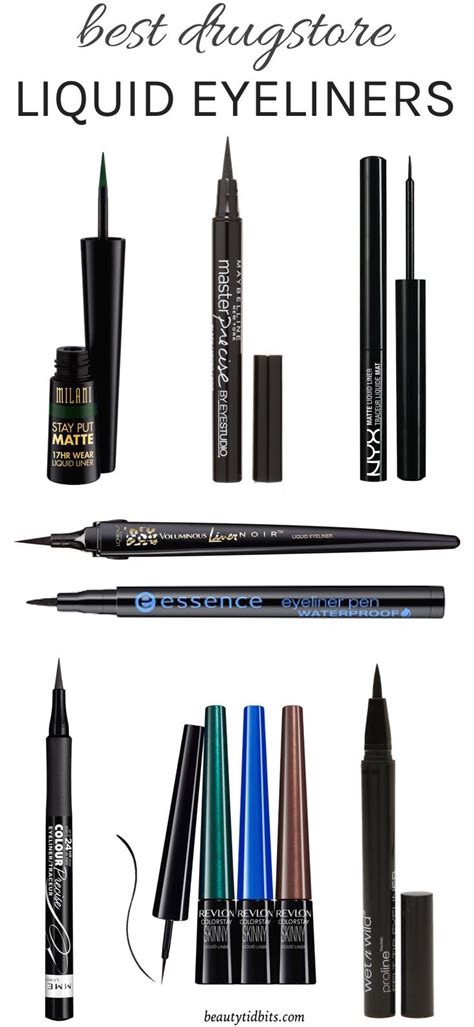 The Best Drugstore Liquid Eyeliners Slashed Beauty Atelier Yuwaciaojp