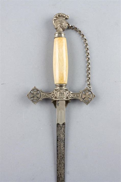 Lot - A Masonic sword,