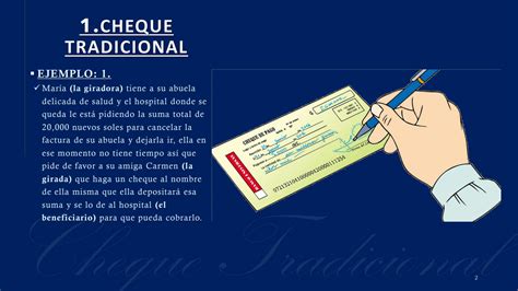 Solution Tipos De Cheques Studypool