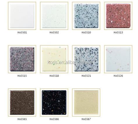 Oem Odm Artificial Marble Wilsonart Solid Surface Countertops Solid