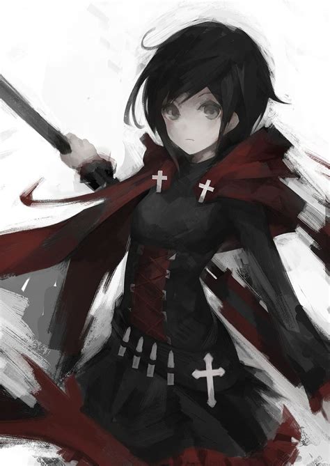 Shadow Rwby Rwby Fanart Ruby Rose