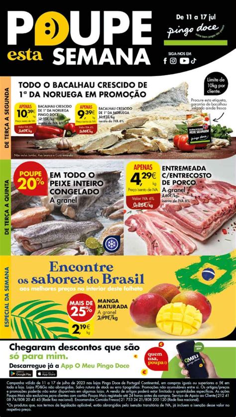 Antevisão Folheto PINGO DOCE Promoções 11 julho a 17 julho O Caça