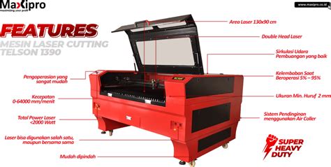 Jual Mesin Laser Cutting Telson Maxipro