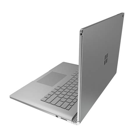 Microsoft Surface Book 2 3D Model $50 - .prj .c4d .fbx .lwo .ma .obj