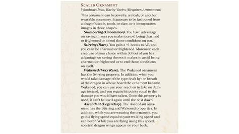 D&D: First look at new magic items in Fizban’s Treasury of Dragons