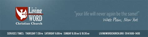 Living Word Christian Church Services On Vimeo