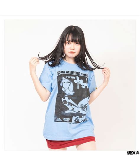 楽天市場 ハードコアチョコレート HARDCORE CHOCOLATE 宇宙戦艦ヤマト イスカンダルサックス SS TEE T 2369UR BL Tシャツ 半袖 カットソー