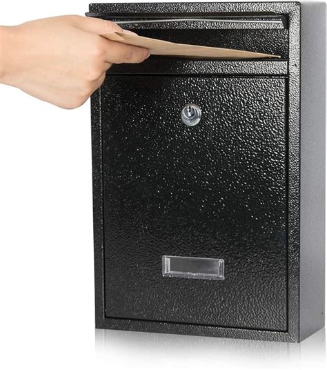 Amazon Kyodoled Key Lock Mail Boxes Outdoor Locking Wall Mount