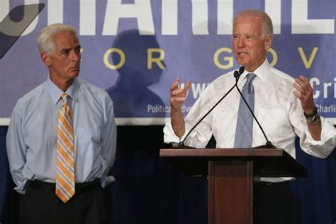 Charlie Crist Campaign Claims Momentum From Joe Biden Rallies Fundraiser