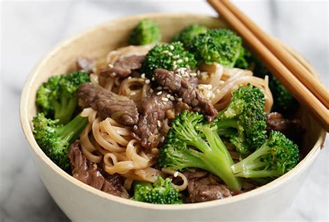 Chinese Beef And Broccoli Noodles Gourmet