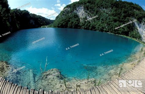 UNESCO World Heritage, Nationalpark Plitvice Lakes, Croatia, NP Plitvice Lakes, Stock Photo ...