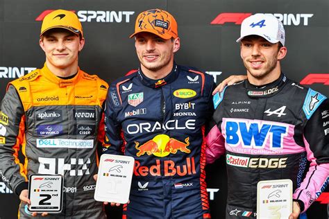 Fórmula 1 Max Verstappen ganó la carrera Sprint del Gran Premio de