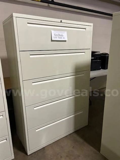 Lateral File Cabinet 5 Drawer Govdeals