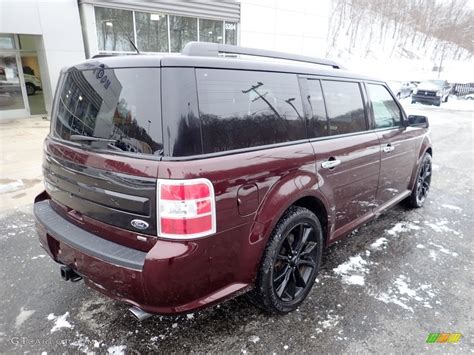 Burgundy Velvet Ford Flex Sel Awd Exterior Photo