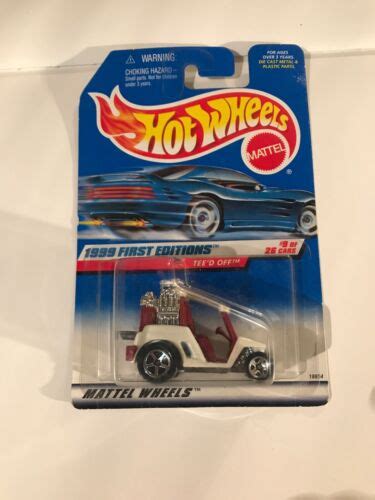 Hot Wheels Teed Off First Editions Cards Golf Cart PC For Sale Online EBay