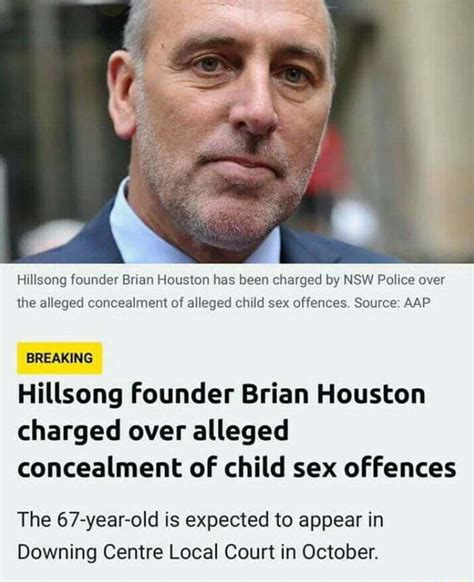 Hillsong Founder Brian Houston Has Been Charged By Nsw Police Over The