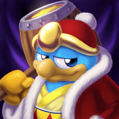 king dedede portrait  madmayblossom  deviantart
