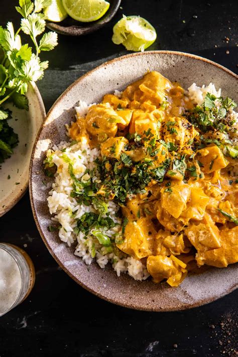 Crockpot Thai Yellow Curry Chicken Half Baked Harvest