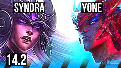 SYNDRA Vs YONE MID Rank 2 Syndra 10 2 8 Dominating Rank 18 NA