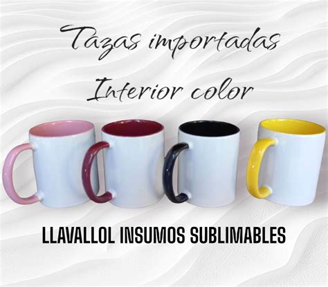 Taza Interior Color Llavallol Insumos Sublimables