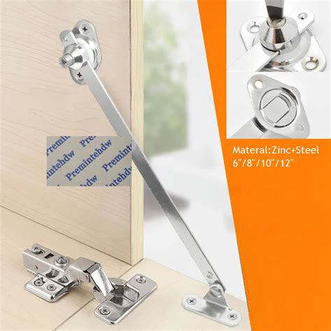 2pcslot Cabinet Cupboard Door Lid Stay Hinge Flap Down Drop Lid