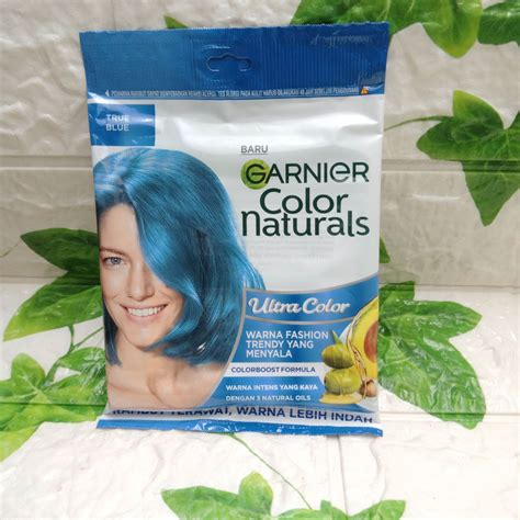 Garnier Color Naturals True Blue Cat Rambut Biru Sachet 30 30 Ml Lazada Indonesia