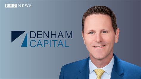 Denham Capital Nombra A Justin Deangelis Director Global De Infraestructura Sostenible Esg News