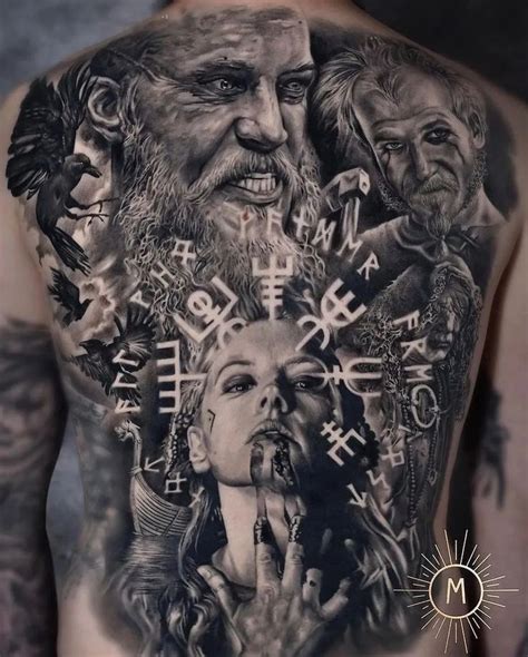 Vikings Tattoo On Back Best Tattoo Ideas Gallery Tatuajes De