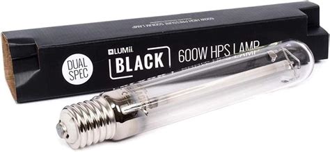 LUMII Black Dual Spectrum 600w HPS Lighting Bulb Grow Tent Amazon Co