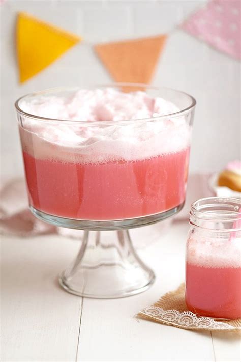 Pink Sherbet Punch Recipe Sherbet Punch Recipes Punch Recipes