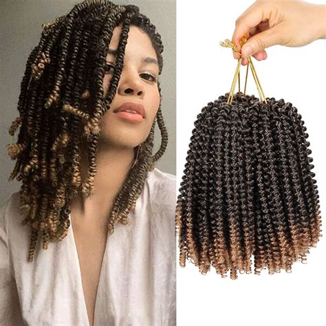 Buy Liyate Spring Twist Hair 8inch Spring Twist Crochet Hair 30roots