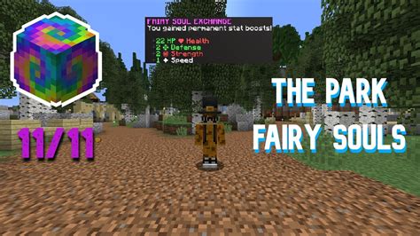 The Park Fairy Souls Hypixel Skyblock Youtube