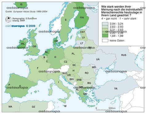 Zeitschrift OSTEUROPA Europa Werte Und Religion