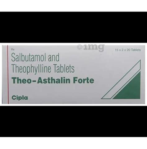 Theo Asthalin Forte Tablets At Rs 50 Anti Asthmatic Medicine In Surat