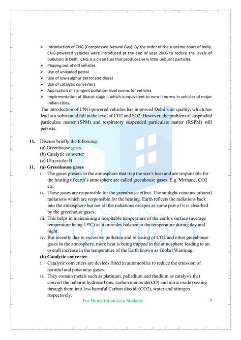 Ncert Solutions For Class 12 Biology Chapter 16 Environmental Issues